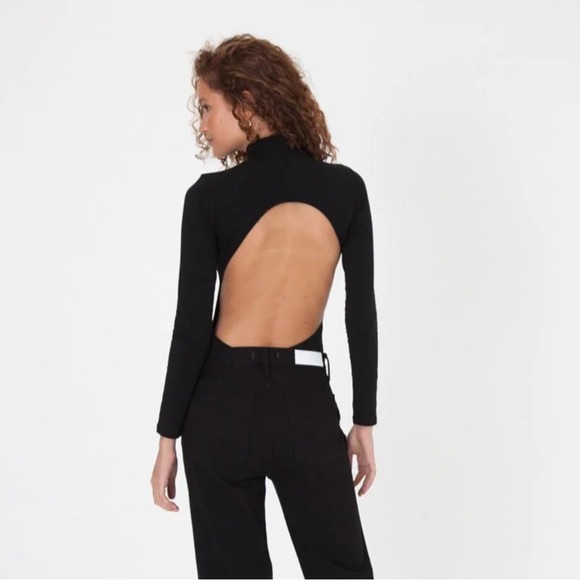 Style Addict Black Open-Back Bodysuit - Picture 5 of 9